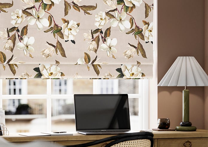 Ted Baker Velvet Opal Floral, Linen - Roman Blind - Image 5